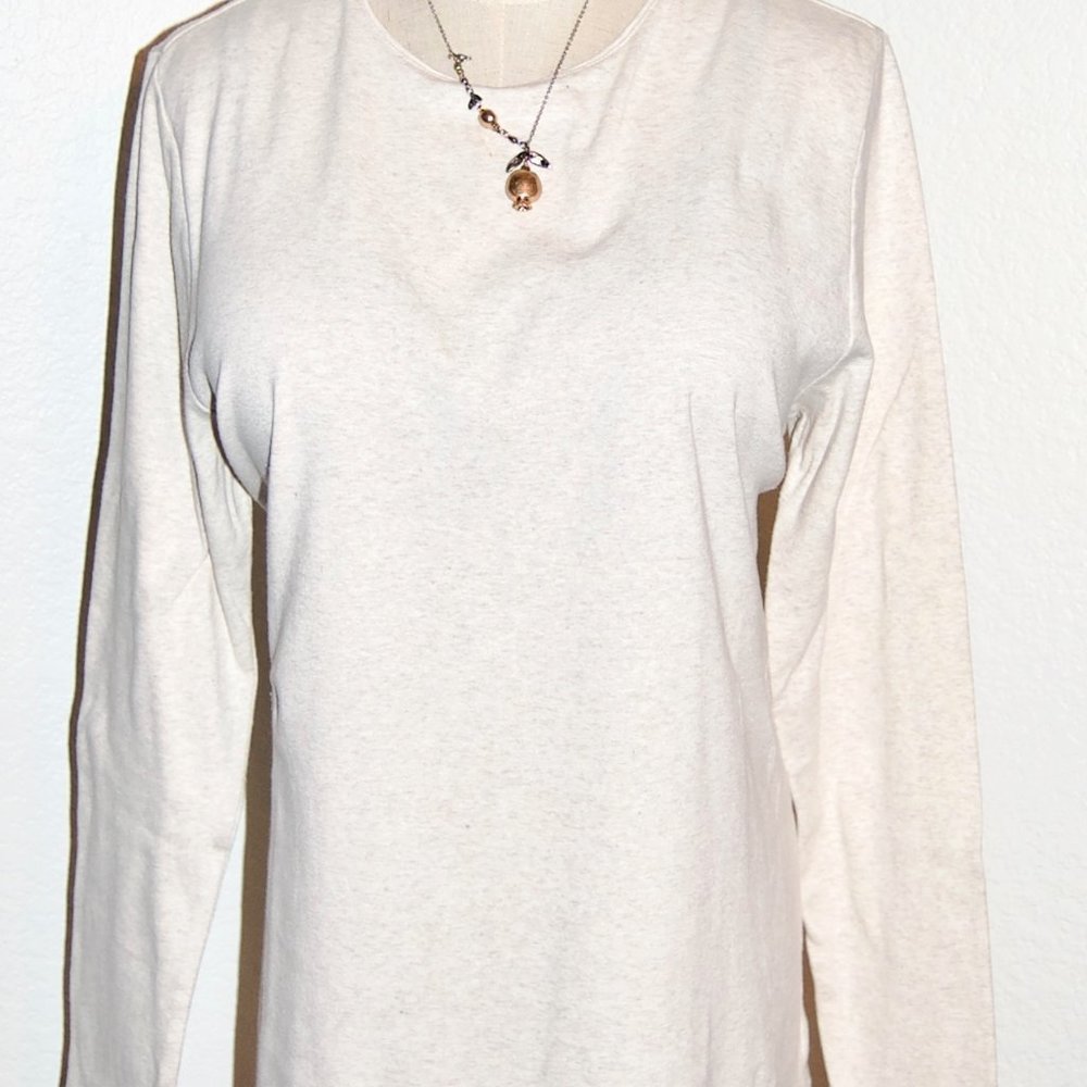 J. Jill Pure Pima Cotton Long Sleeve Top